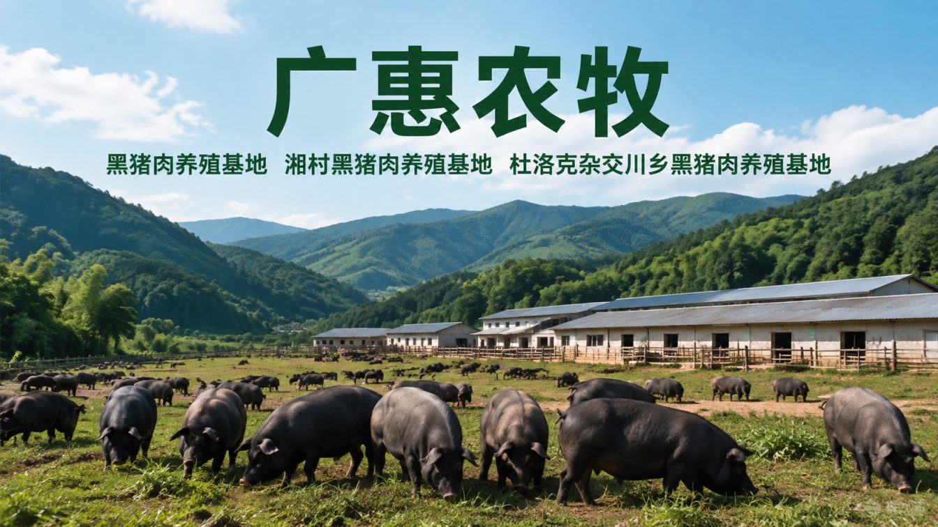 大庆年出栏黑猪10万头+